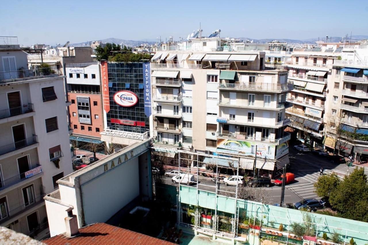 Ferienwohnung Pallas Loft Athen Exterior foto